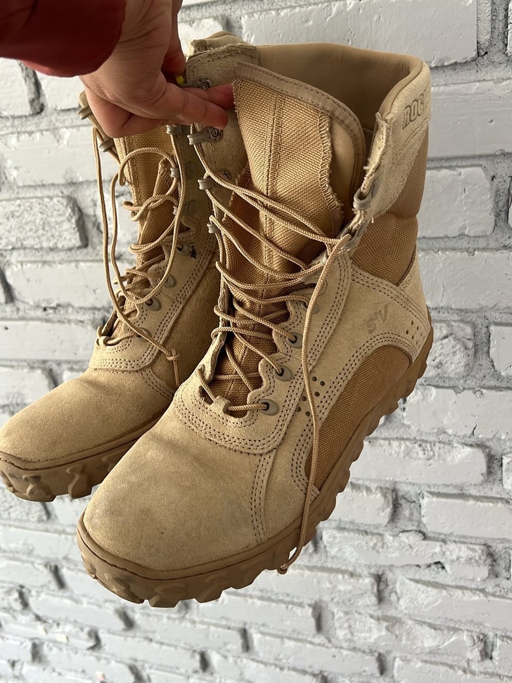 Rocky S2V men's Desert Tan Tactical Combat Boots
